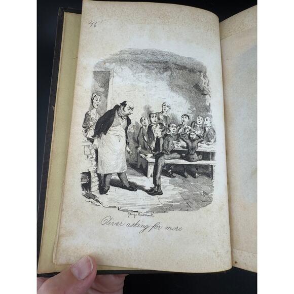 Charles Dickens "Oliver Twist - Complete" - The Peterson's Duodecimo Edition - Picture 7 of 9